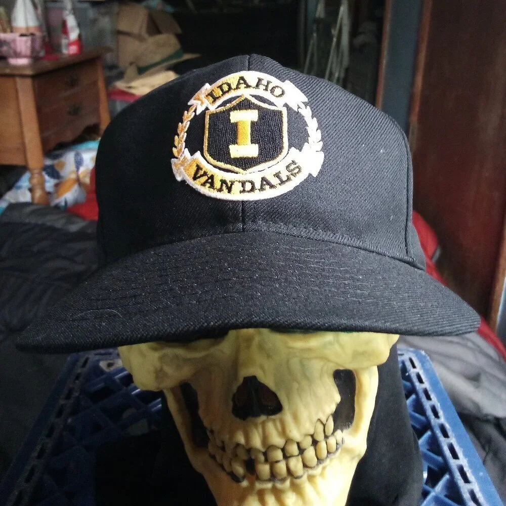 Vintage 90s Idaho Vandals Snap Back Hat Cap